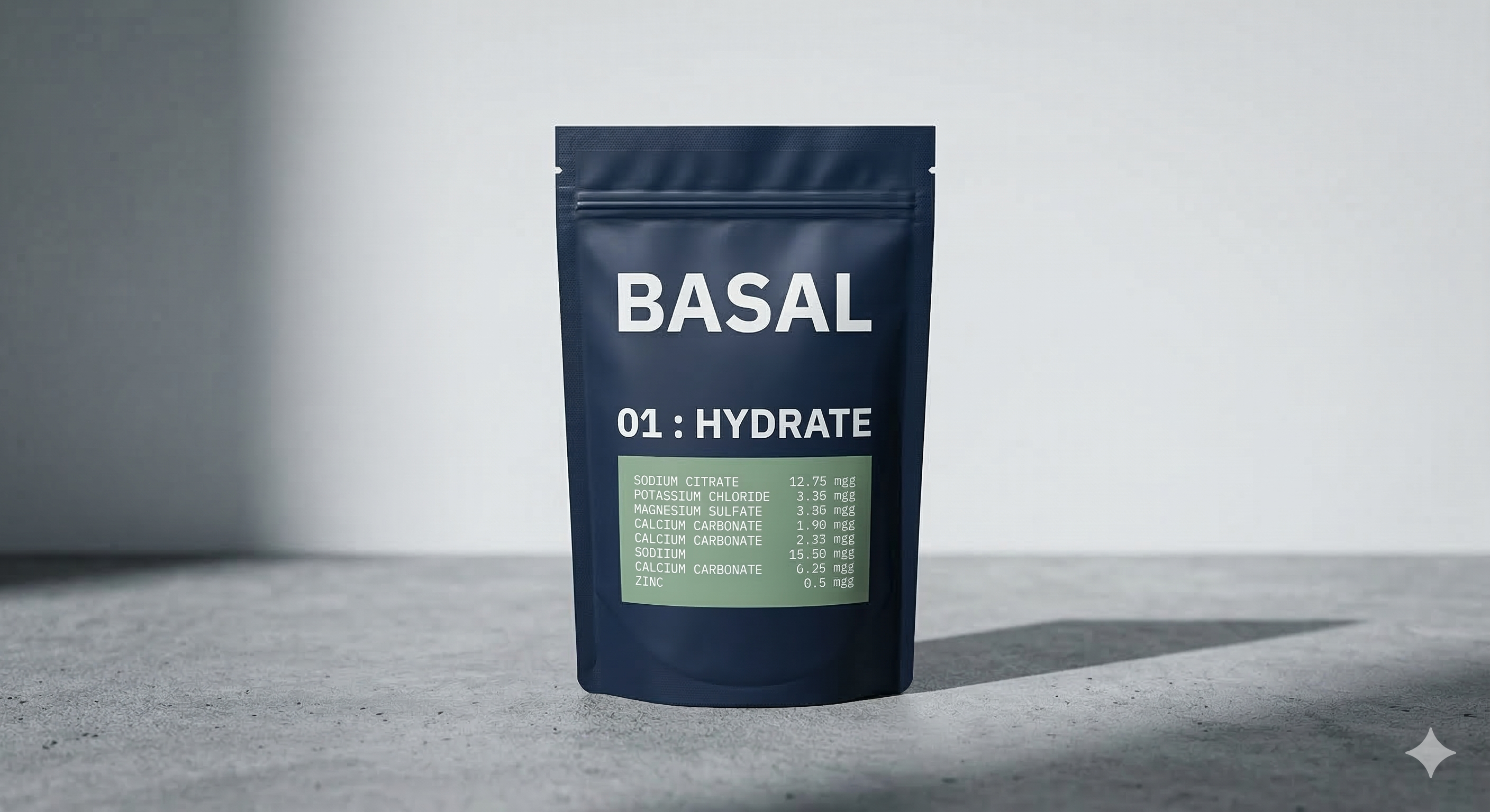 BASAL 01: HYDRATE Pouch